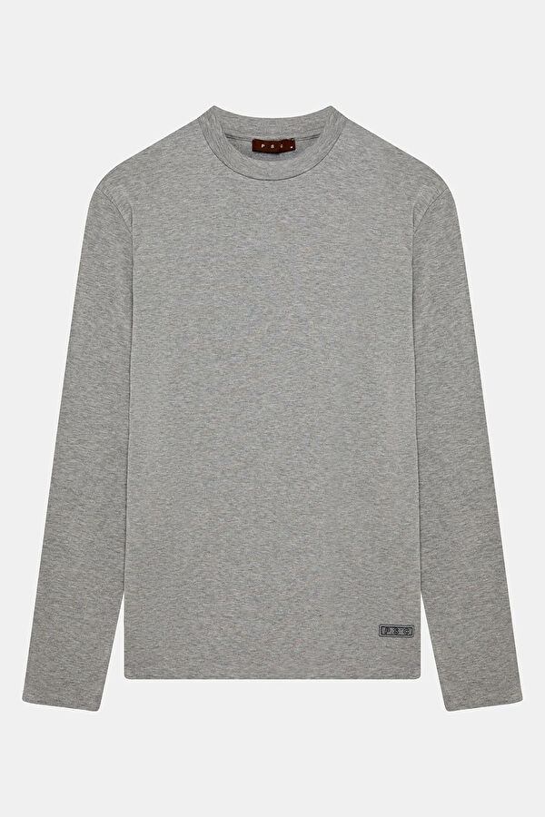 Gri Erkek T-Shirt