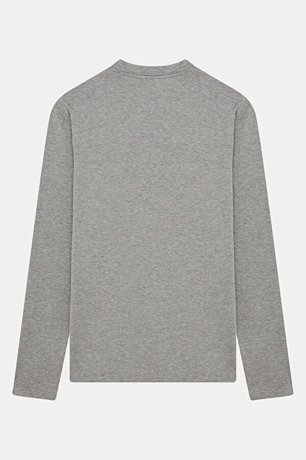 Gri Erkek T-Shirt 2
