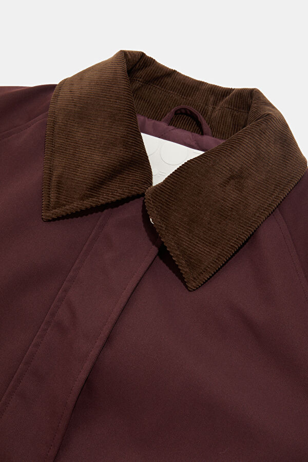Burgundy Women's Jacket 3