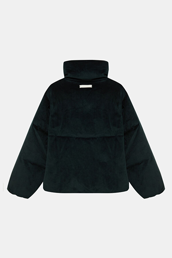 Dark Green Women's Coat 2