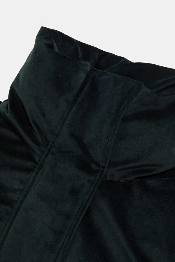 Dark Green Women's Coat 3