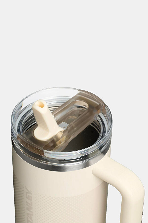 The Quencher ProTour Flip Straw Tumbler Cream Thermos 3