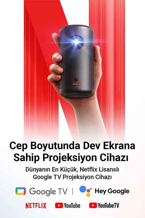 Nebula Capsule 3 Akıllı Taşınabilir Projeksiyon Cihazı 2