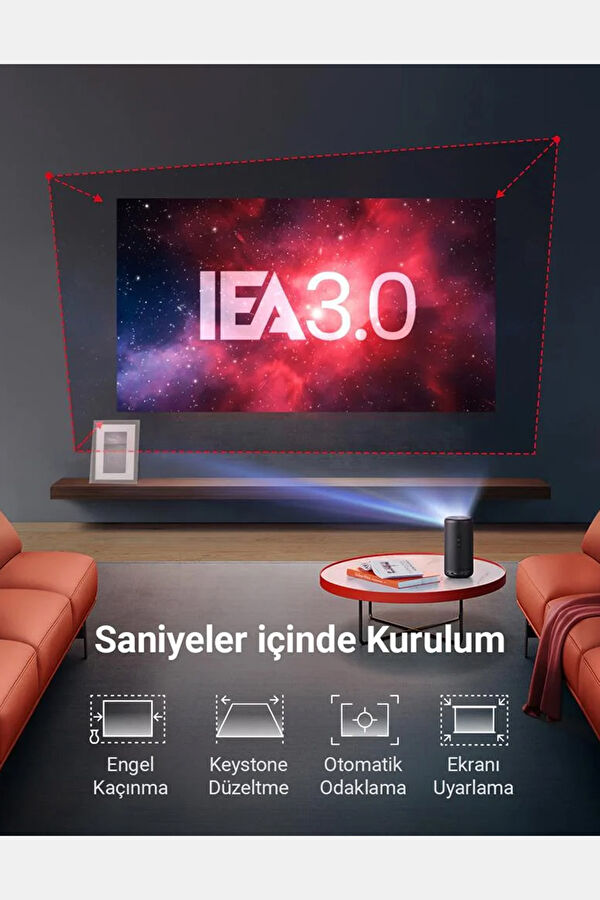 Nebula Capsule 3 Akıllı Taşınabilir Projeksiyon Cihazı 5