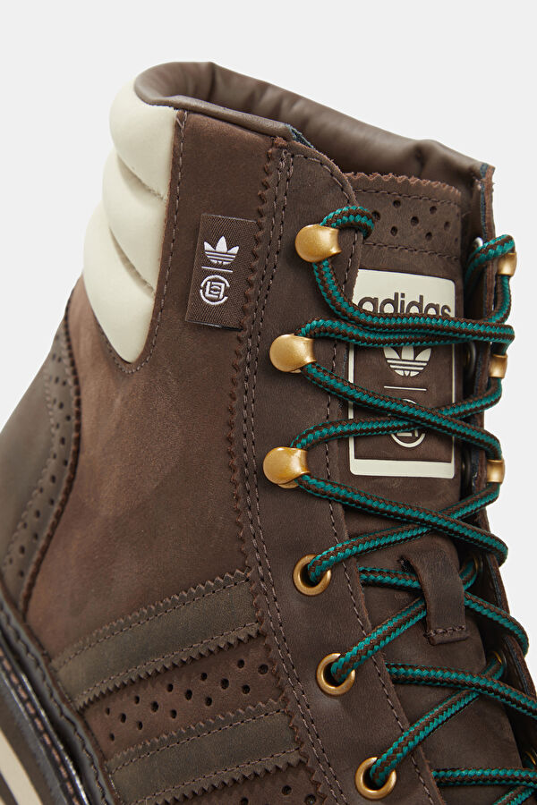 X Edison Chen Clot Pro Model Brown Men's Boots 6