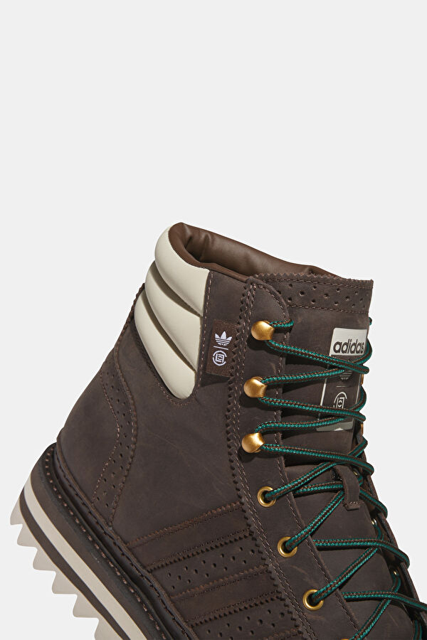 X Edison Chen Clot Pro Model Brown Men's Boots 8