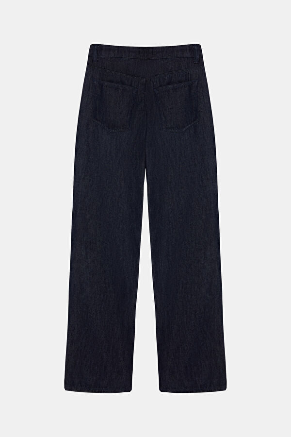 Navy Straight Women's Jeans 2