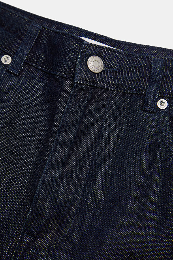 Navy Straight Women's Jeans 3