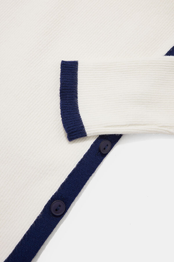 Ecru Long-Sleeve Blouse 7