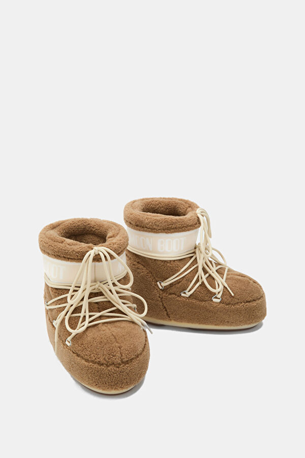Mb Icon Low Fleece Camel Kadın Bot 4
