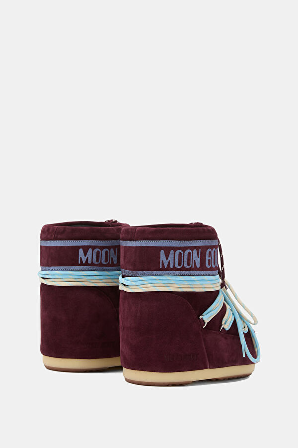 MB Icon Low Suede Laces Burgundy Women's Boots 2