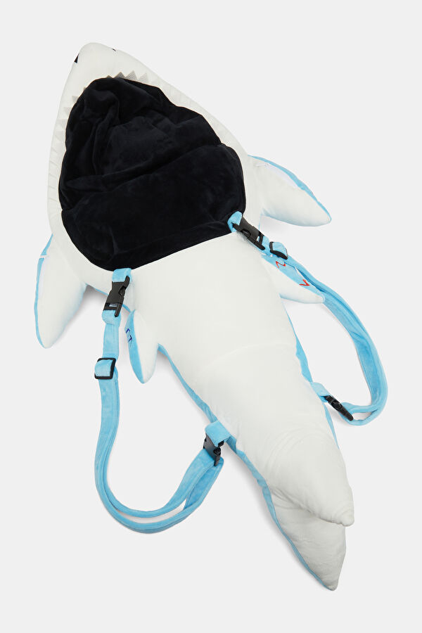 Shark Plush Çok Renkli Çanta 5