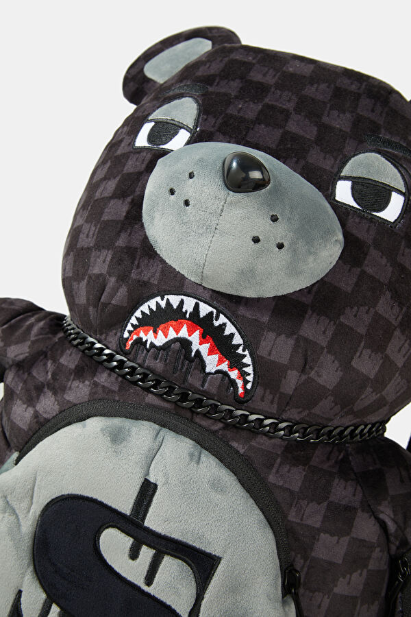Dripping Sharks in Paris Moneybear Teddy Sırt Çantası 4