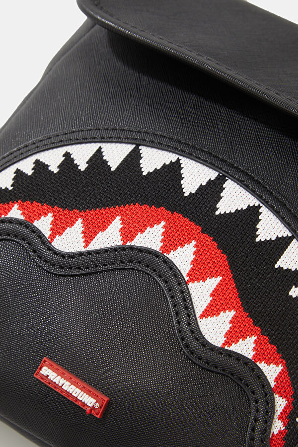 Fly Knit Mouth Messenger Sling Postacı Çantası 5
