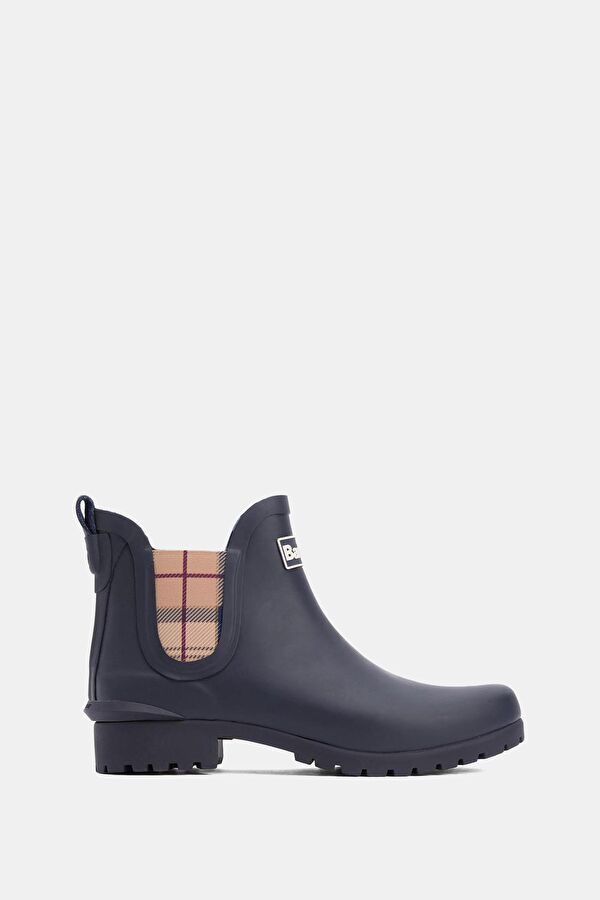 Wilton Chelsea Welly Navy Boots