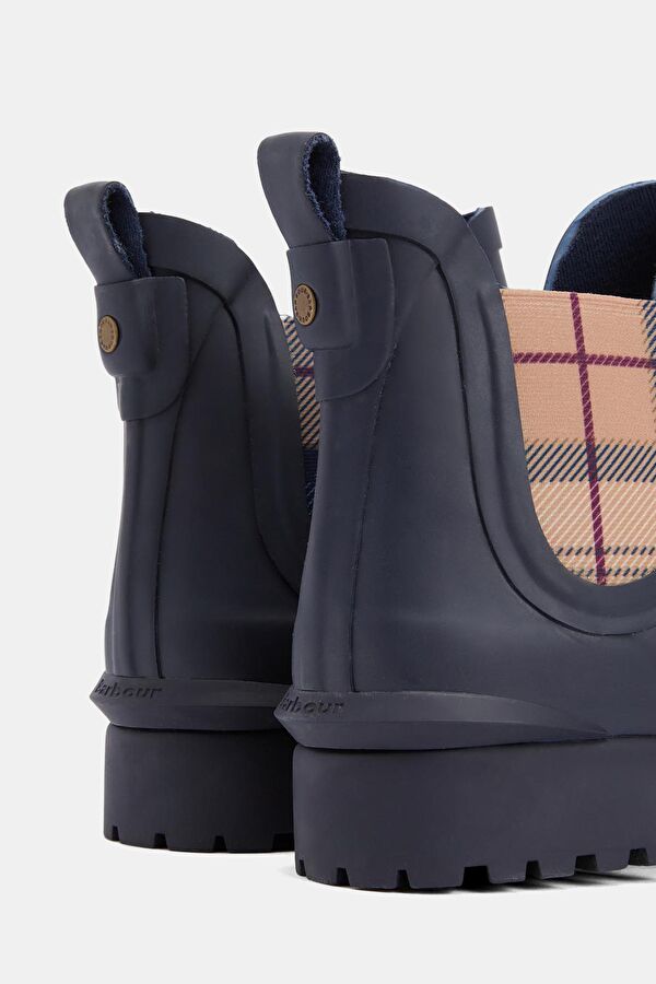 Wilton Chelsea Welly Navy Boots 4