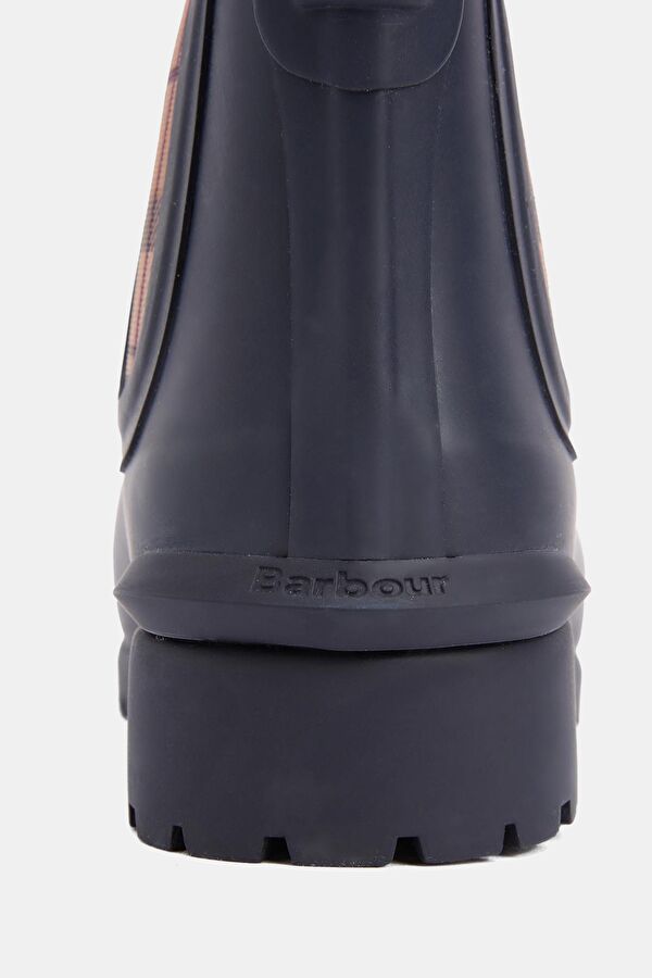 Wilton Chelsea Welly Navy Boots 6