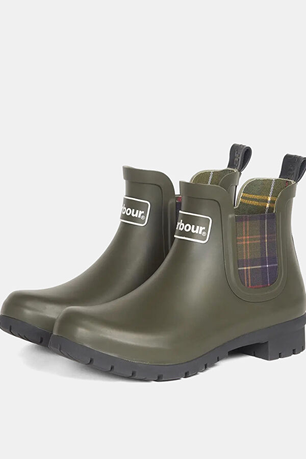 Kingham Chelsea Welly Khaki Women's Boots 5