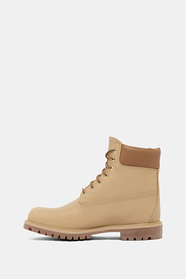 Premium 6-Inch Lace-Up Waterproof Beige Men's Boots 2
