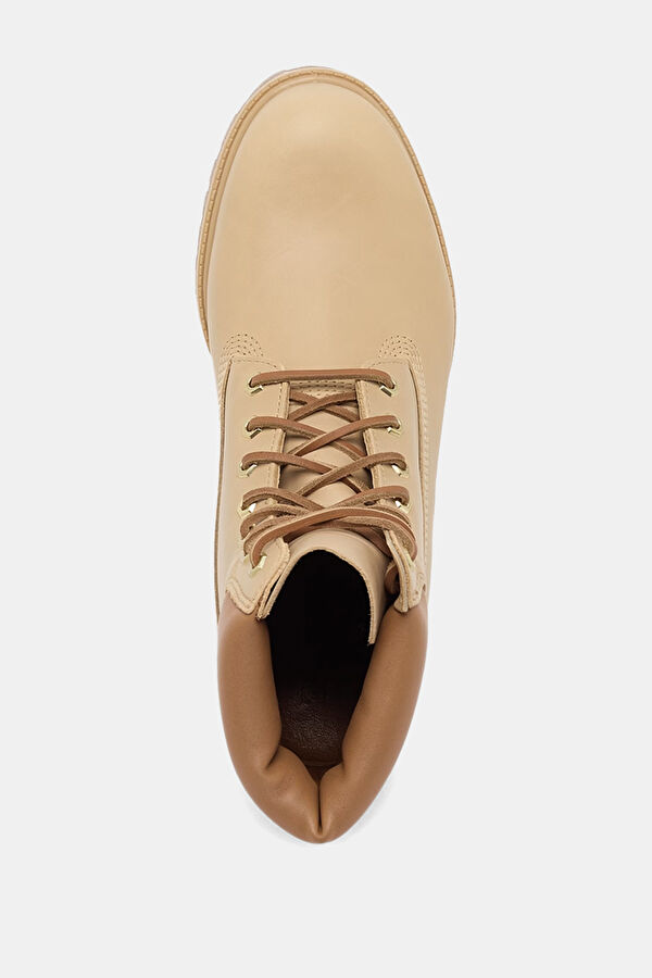Premium 6-Inch Lace-Up Waterproof Beige Men's Boots 4