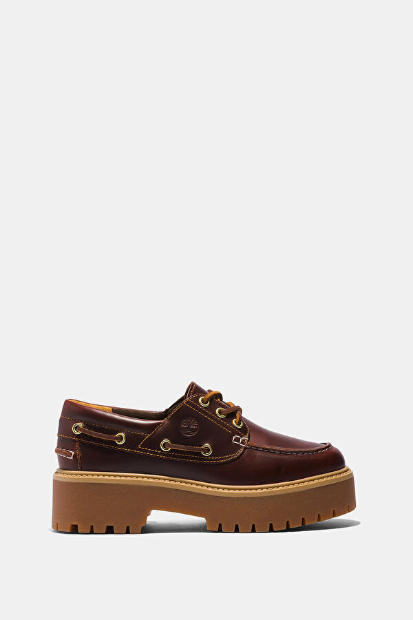 Stone Street 3 Eye Coffee Women's Boat Shoes