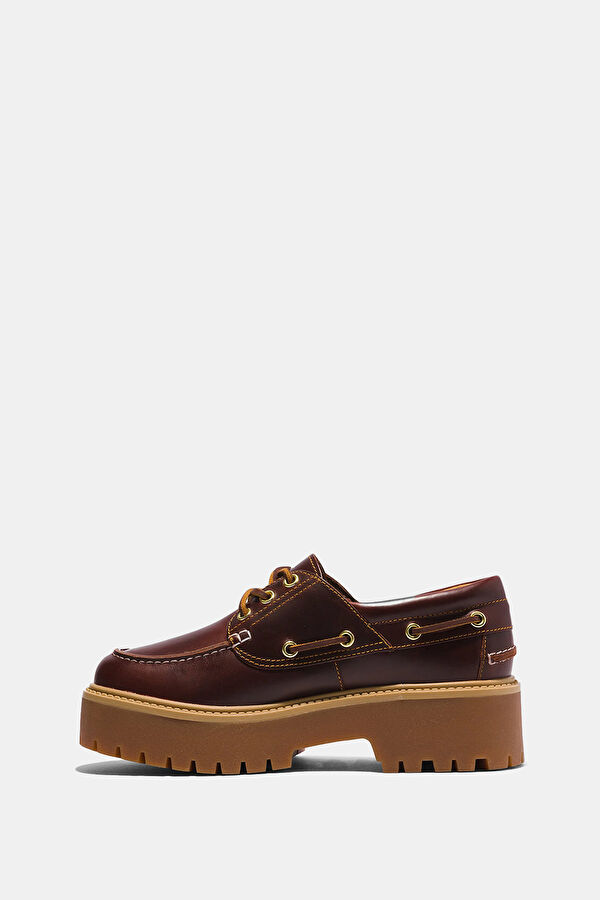 Stone Street 3 Eye Coffee Women's Boat Shoes 2