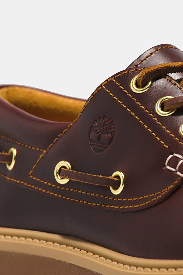 Stone Street 3 Eye Coffee Women's Boat Shoes 8