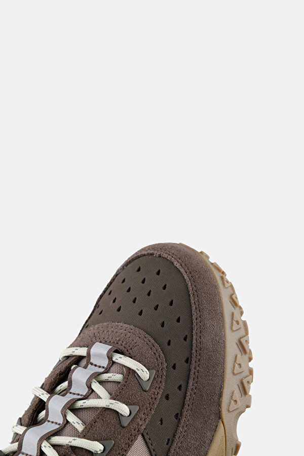 Greenstride Motion 6 Mid Lace Up Dark Brown Men's Sneakers 6