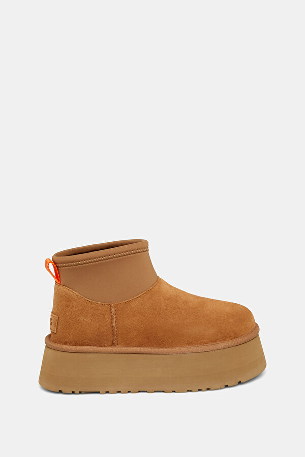Classic Mini Dipper Tan Women's Boots