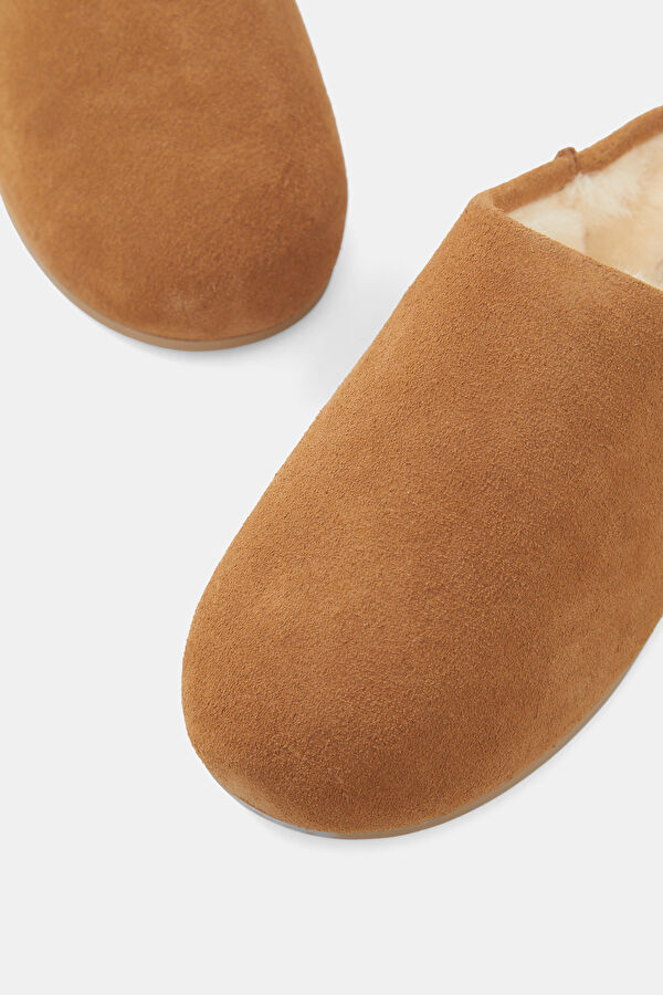 Elea Slip-On Tan Women's Slippers 4