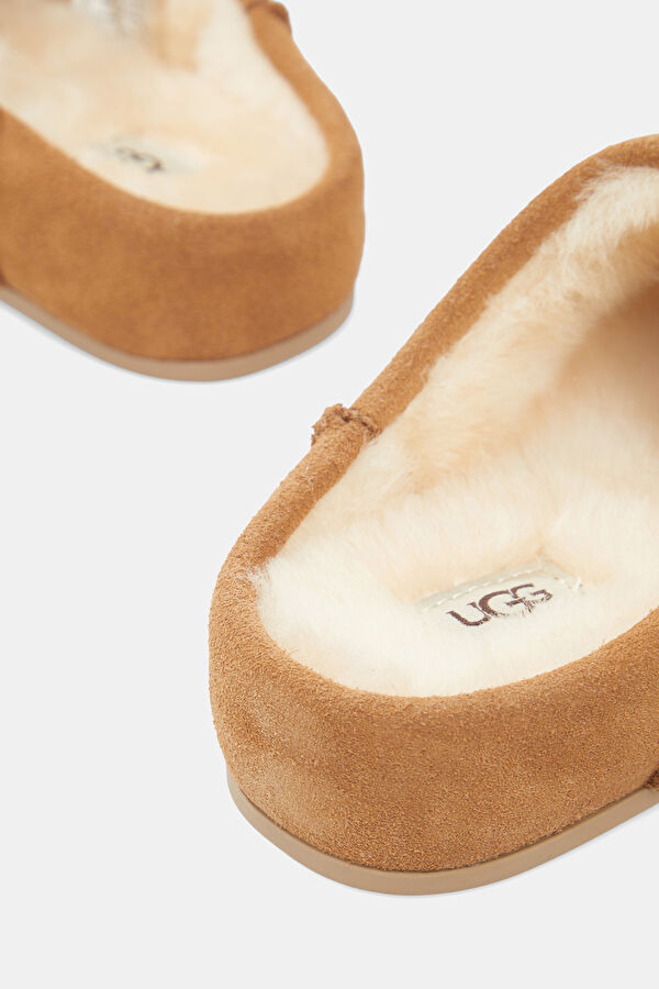 Elea Slip-On Tan Women's Slippers 5