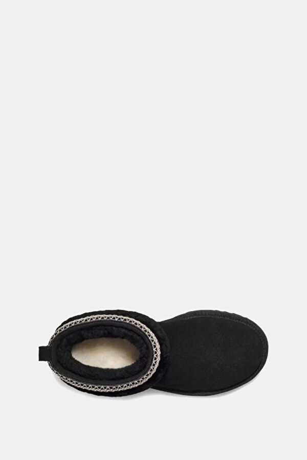 W Classic Ultra Mini Maxi Curly Black Boots 5