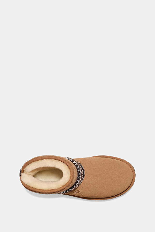 W Classic Mini Crescent Women's Tan Boots 6