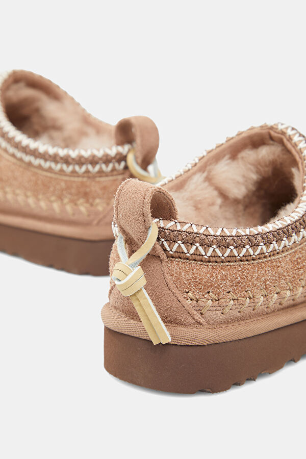 Tasman Biarritz Light Brown Women's Slippers 5