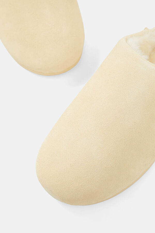 Elea Slip-On Cream Women's Slippers 4
