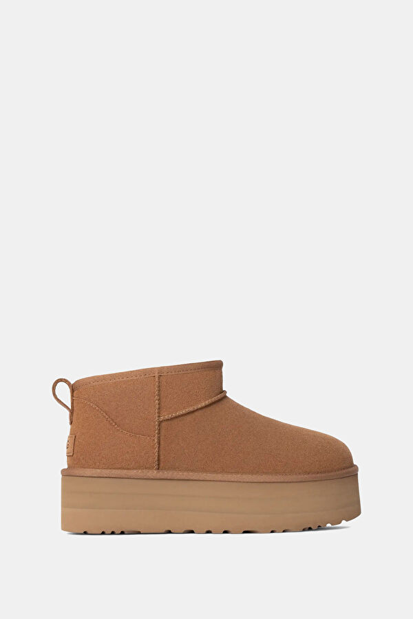 Classic Ultra Mini Platform Tan Women's Boots