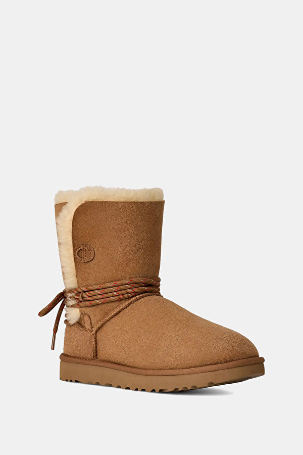 Bailey Tie Tan Women's Boots 3