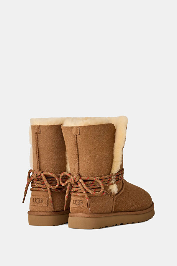 Bailey Tie Tan Women's Boots 4