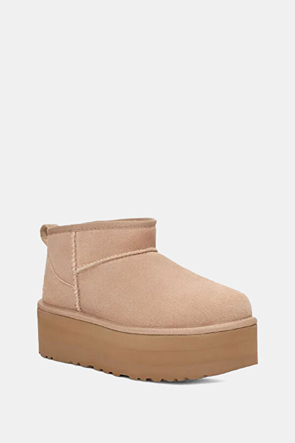 W Classic Ultra Mini Platform Sand Boots 2
