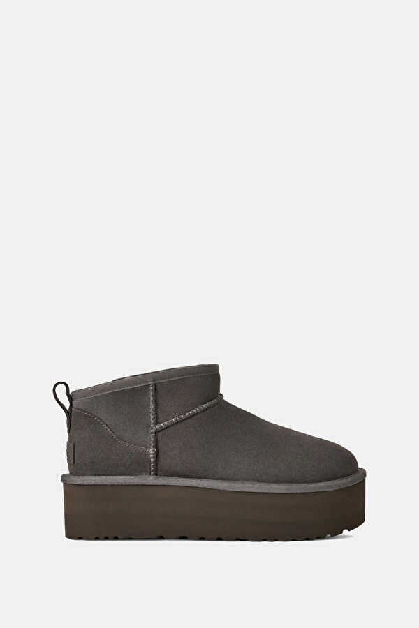 Classic Ultra Mini Platform Anthracite Women's Boots