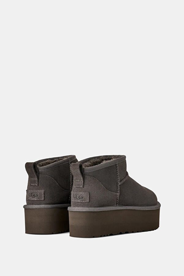 Classic Ultra Mini Platform Anthracite Women's Boots 4