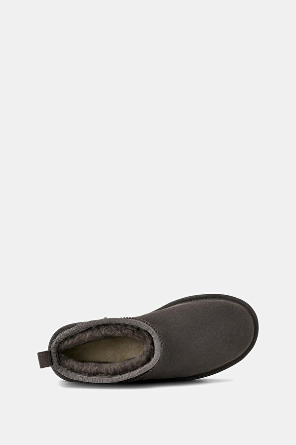 Classic Ultra Mini Platform Anthracite Women's Boots 6