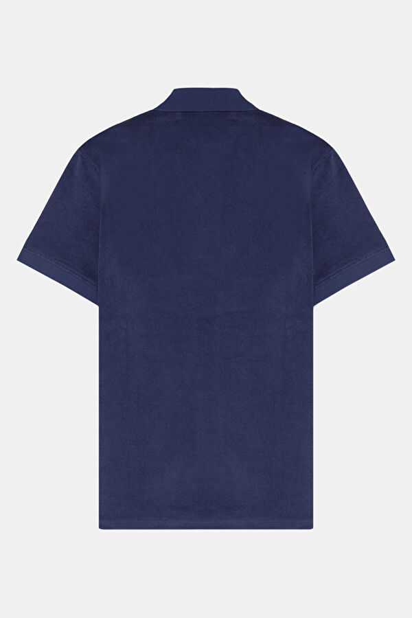 Relax Kalıp Lacivert Erkek T-Shirt 2