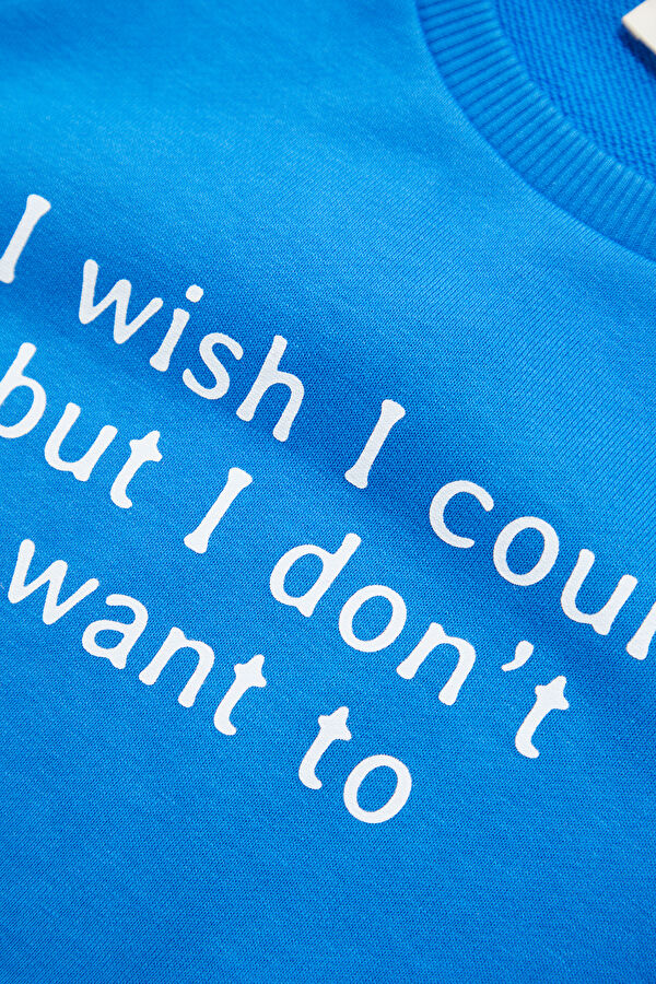 Blue Kids' Sweatshirt 4