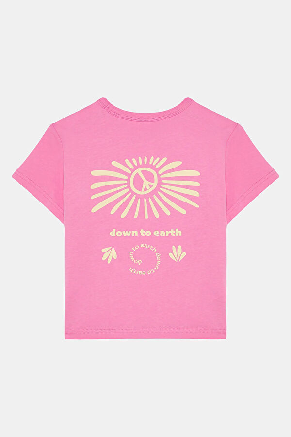 Pink Printed Kids' T-Shirt 2