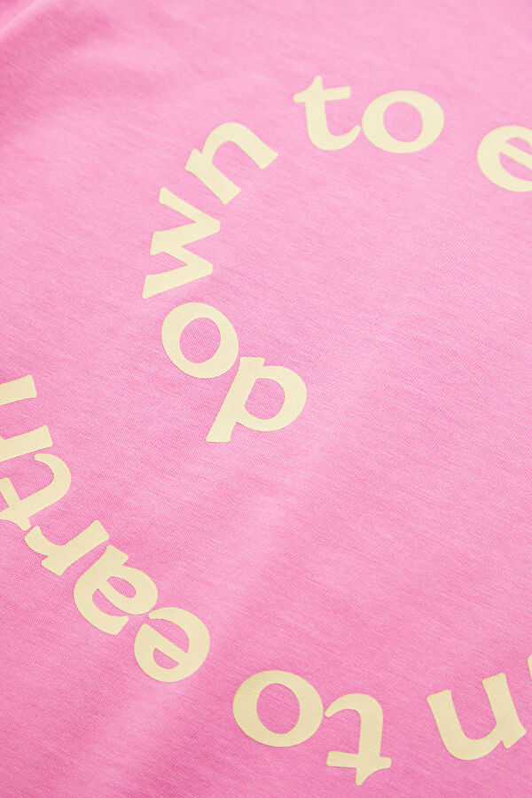 Pink Printed Kids' T-Shirt 4
