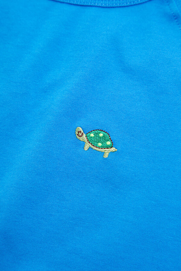 Blue Printed Kids' T-Shirt 4