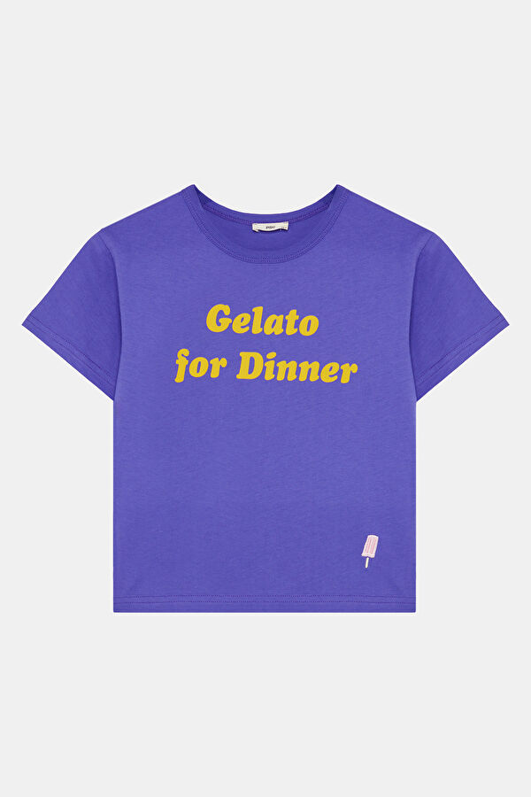 Purple Printed Kids' T-Shirt