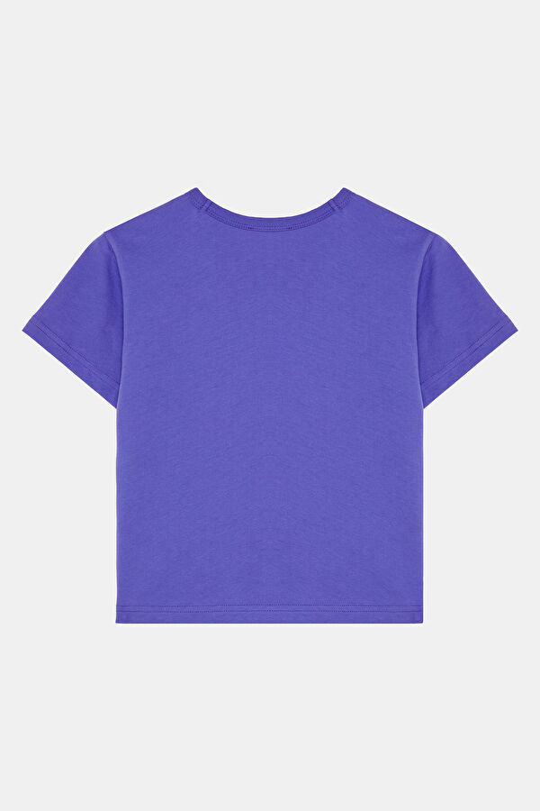 Purple Printed Kids' T-Shirt 2