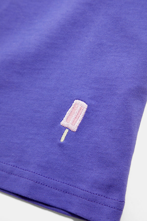 Purple Printed Kids' T-Shirt 5